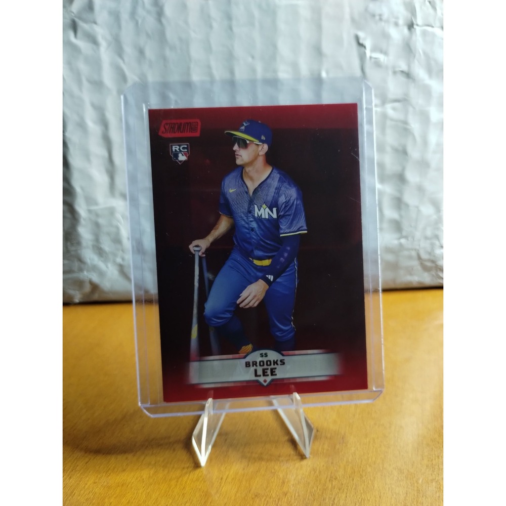 2025 Topps Stadium Club Red Foil Parallels Lot of 12 - Coby Mayo, Nick Kurtz + - Picture 8 of 13